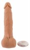 Realistyczne wibrujące dildo wibrator sterowany pilotem 